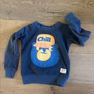 PREFRESH Navy and Orange Chill Sweatshirt